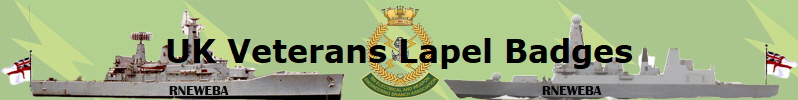UK Veterans Lapel Badges